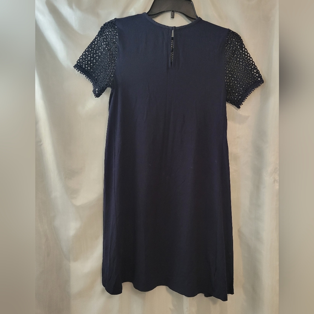 Loft guipure neck detail dress - Picture 2 of 5